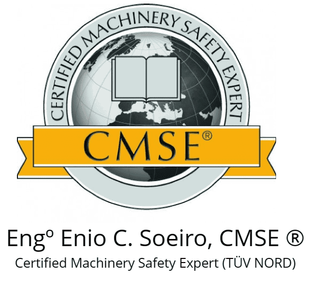 CMSE® — Certified Machinery Safety Expert — Engº Enio C. Soeiro — TÜV NORD